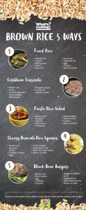 5 ways - brown rice