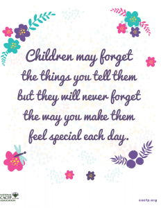 Children Never Forget (January)